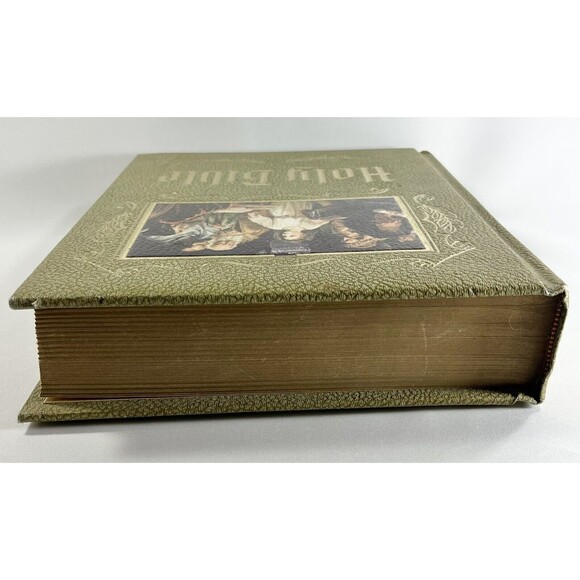 1971 Holy Bible Family Heirloom Blank Master Reference Edition Red Letter - Picture 12 of 13